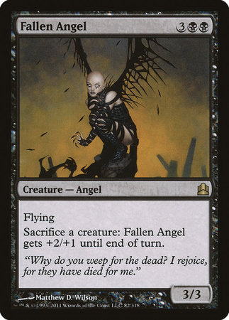 Fallen Angel [Commander 2011] | Arkham Games and Comics