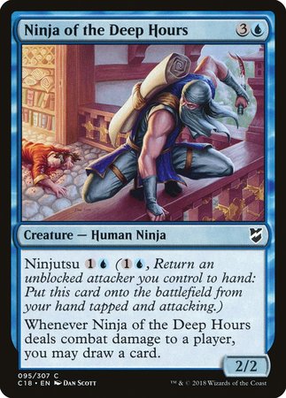 Ninja of the Deep Hours [Commander 2018] | Arkham Games and Comics
