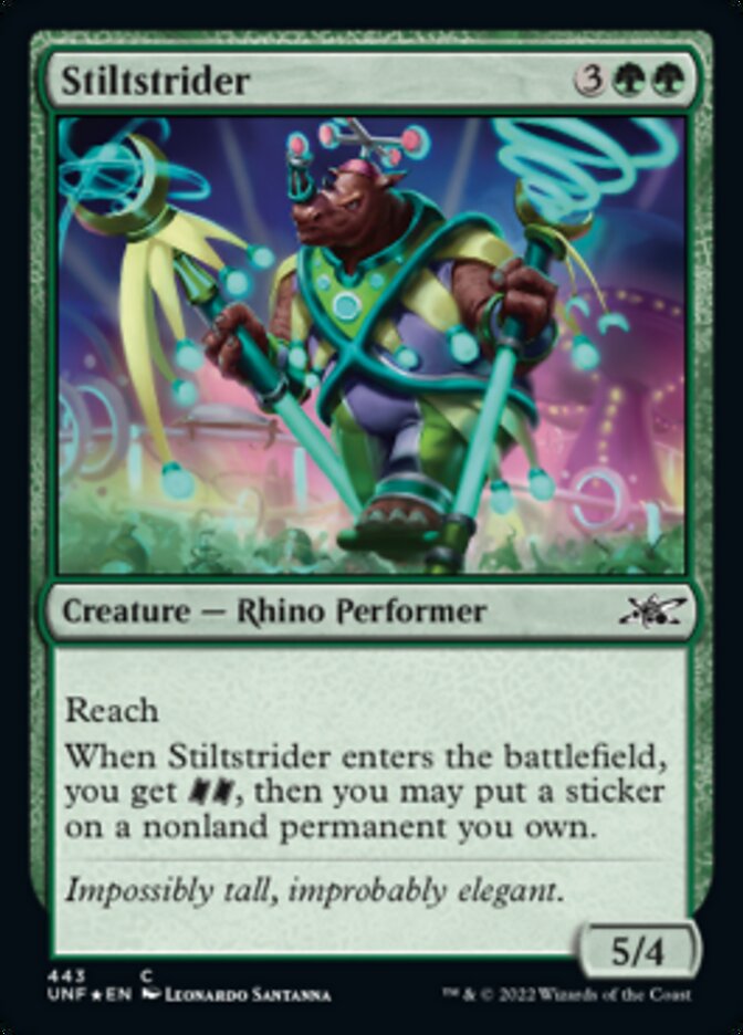 Stiltstrider (Galaxy Foil) [Unfinity] | Arkham Games and Comics