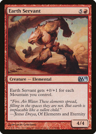 Earth Servant [Magic 2011] | Arkham Games and Comics