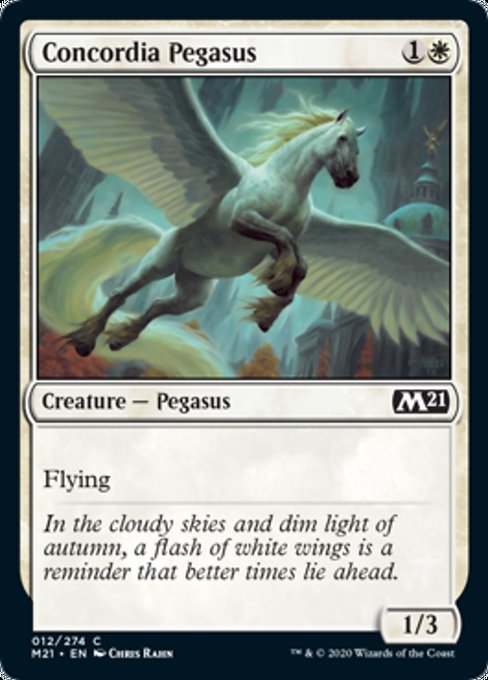 Concordia Pegasus [Core Set 2021] | Arkham Games and Comics