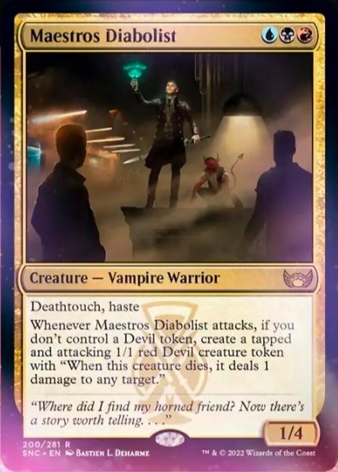 Maestros Diabolist [Streets of New Capenna] | Arkham Games and Comics