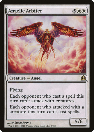 Angelic Arbiter [Commander 2011] | Arkham Games and Comics