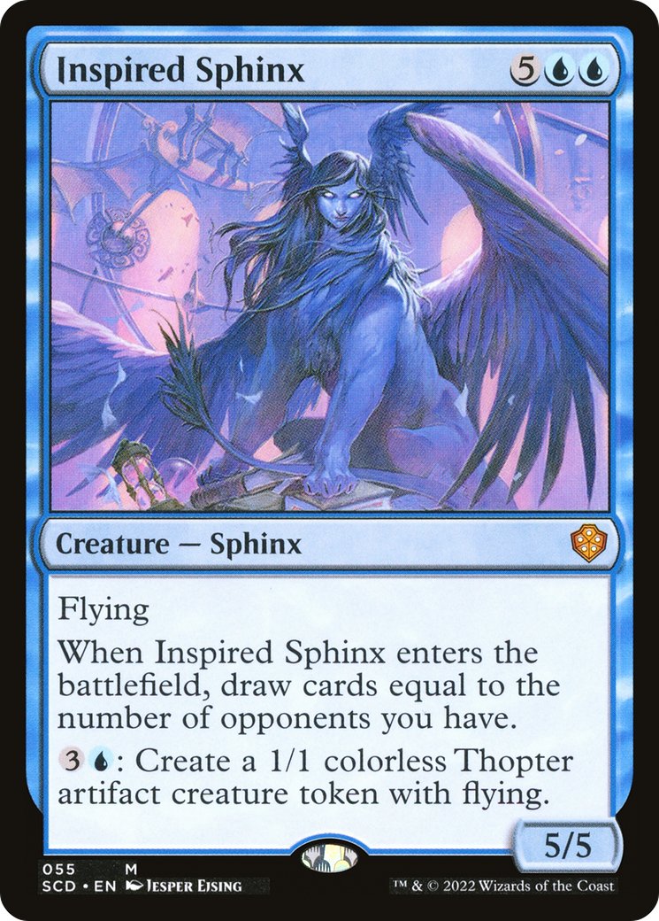 Inspired Sphinx [Starter Commander Decks] | Arkham Games and Comics