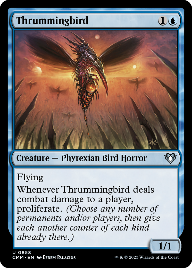 Thrummingbird [Commander Masters] | Arkham Games and Comics