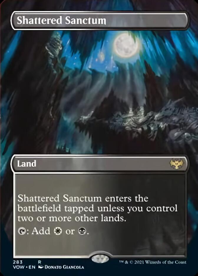 Shattered Sanctum (Borderless) [Innistrad: Crimson Vow] | Arkham Games and Comics