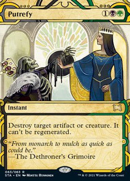 Putrefy (Etched Foil) [Strixhaven Mystical Archive] | Arkham Games and Comics