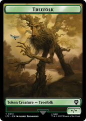 Treefolk // Food Token [The Lord of the Rings: Tales of Middle-Earth Commander Tokens] | Arkham Games and Comics