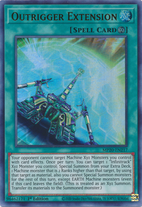 Outrigger Extension [MP20-EN217] Ultra Rare | Arkham Games and Comics