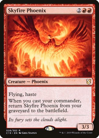 Skyfire Phoenix [Commander 2019] | Arkham Games and Comics