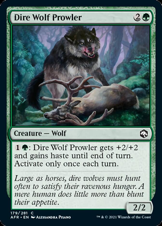 Dire Wolf Prowler [Dungeons & Dragons: Adventures in the Forgotten Realms] | Arkham Games and Comics