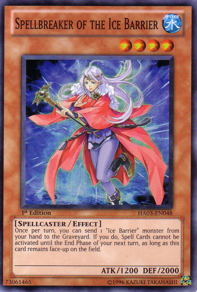 Spellbreaker of the Ice Barrier [HA03-EN048] Super Rare | Arkham Games and Comics