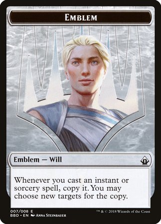 Emblem - Will [Battlebond Tokens] | Arkham Games and Comics