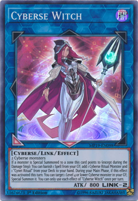 Cyberse Witch [MP19-EN098] Super Rare | Arkham Games and Comics