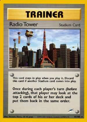 Radio Tower (95/105) [Neo Destiny Unlimited] | Arkham Games and Comics