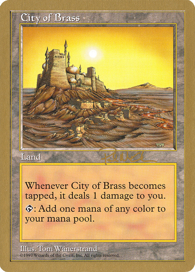 City of Brass (Paul McCabe) [World Championship Decks 1997] | Arkham Games and Comics