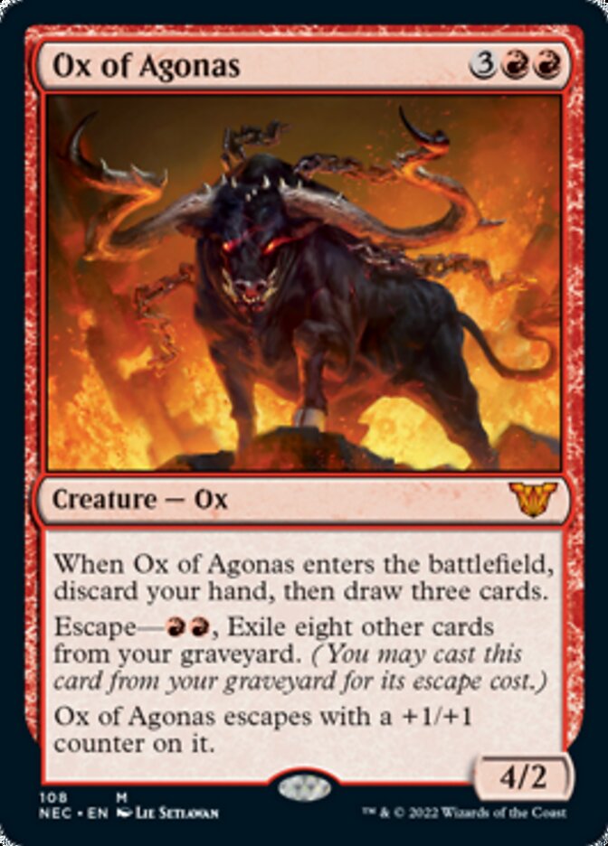 Ox of Agonas [Kamigawa: Neon Dynasty Commander] | Arkham Games and Comics