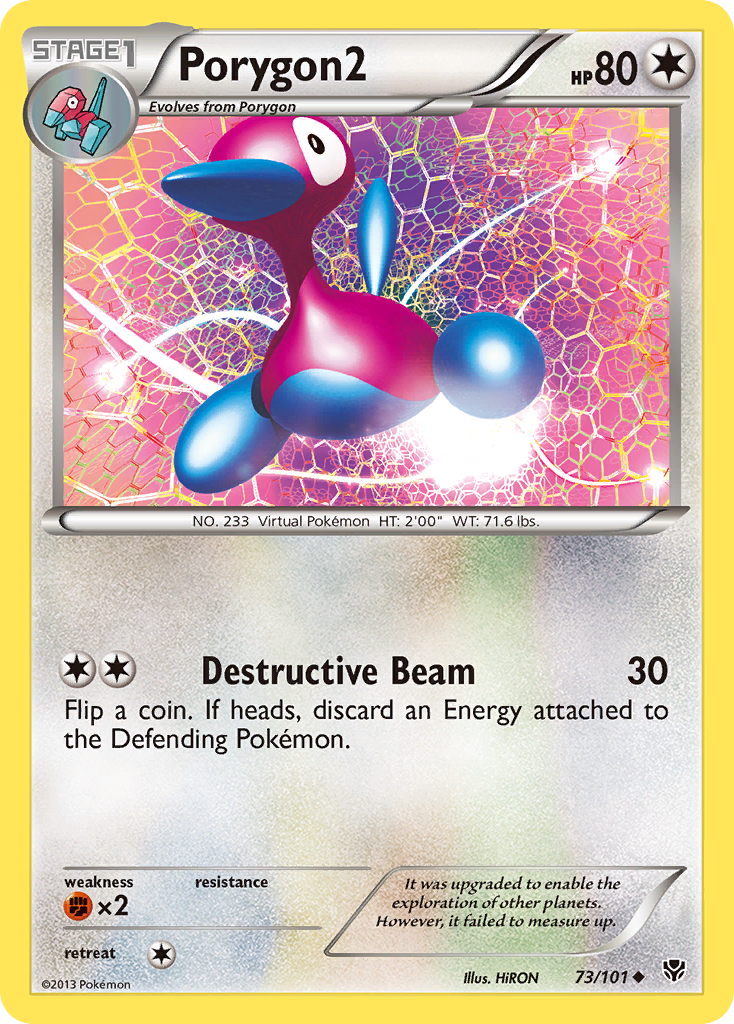 Porygon2 (73/101) [Black & White: Plasma Blast] | Arkham Games and Comics