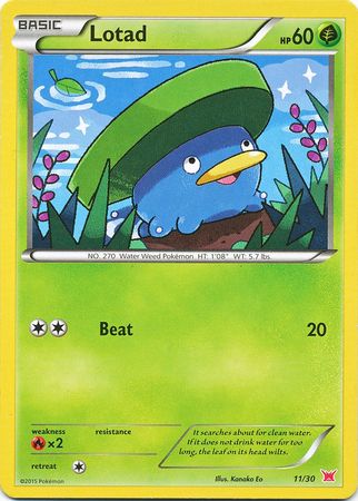 Lotad (11/30) [XY: Trainer Kit 2 - Latias] | Arkham Games and Comics