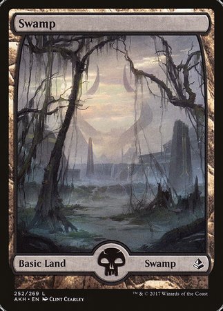 Swamp (252) - Full Art [Amonkhet] | Arkham Games and Comics