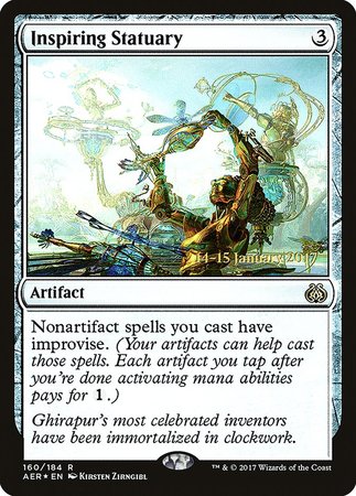 Inspiring Statuary [Aether Revolt Promos] | Arkham Games and Comics