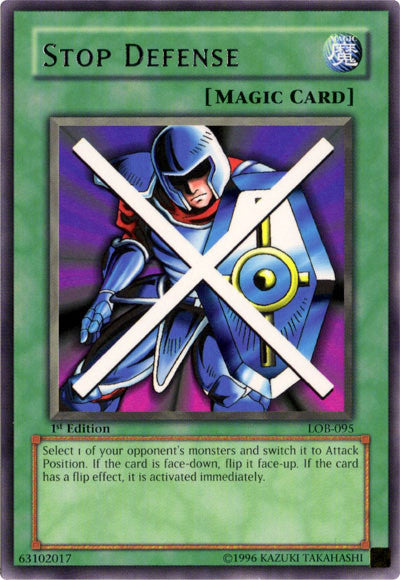 Stop Defense [LOB-095] Rare | Arkham Games and Comics