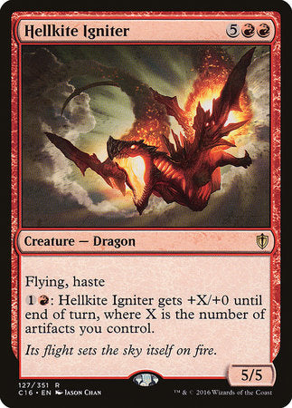 Hellkite Igniter [Commander 2016] | Arkham Games and Comics
