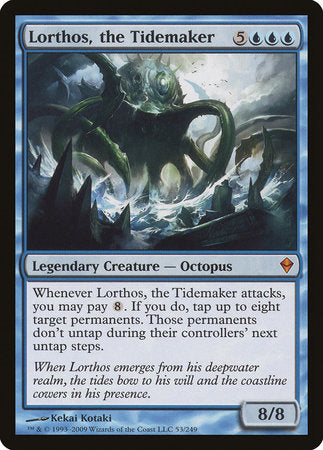 Lorthos, the Tidemaker [Zendikar] | Arkham Games and Comics