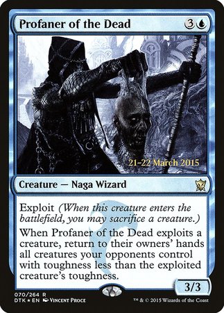 Profaner of the Dead [Dragons of Tarkir Promos] | Arkham Games and Comics