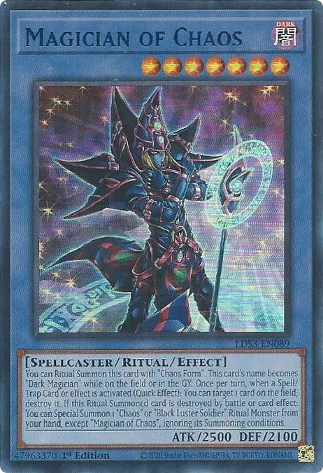 Magician of Chaos (Blue) [LDS3-EN089] Ultra Rare | Arkham Games and Comics