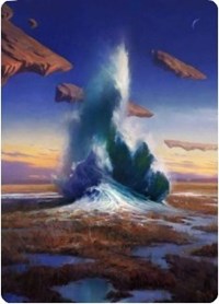 Flooded Strand Art Card [Zendikar Rising Art Series] | Arkham Games and Comics