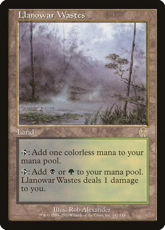 Llanowar Wastes [Apocalypse] | Arkham Games and Comics