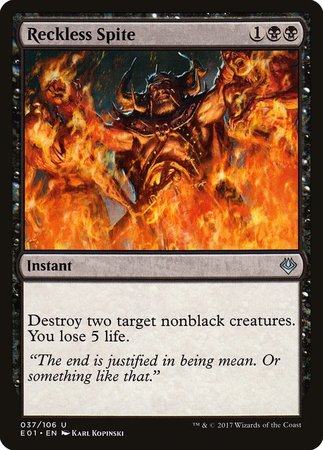 Reckless Spite [Archenemy: Nicol Bolas] | Arkham Games and Comics