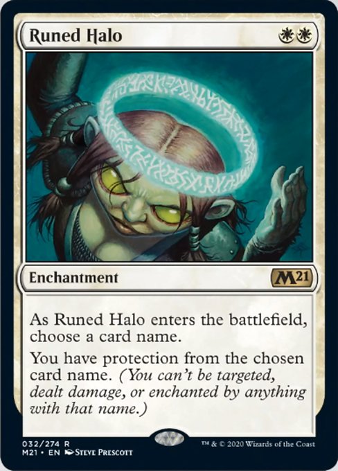 Runed Halo [Core Set 2021] | Arkham Games and Comics