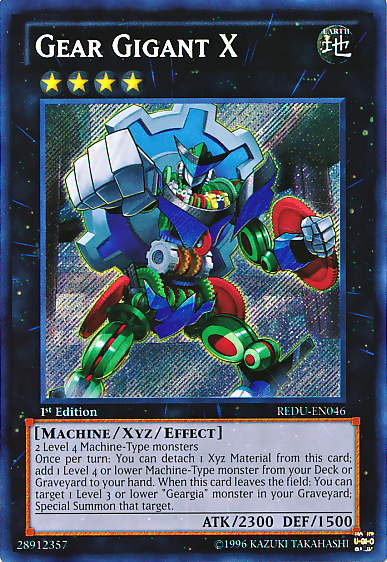 Gear Gigant X [REDU-EN046] Secret Rare | Arkham Games and Comics