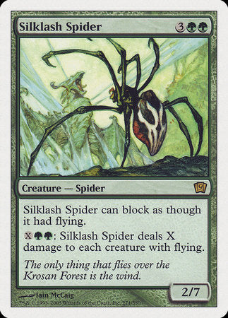 Silklash Spider [Ninth Edition] | Arkham Games and Comics
