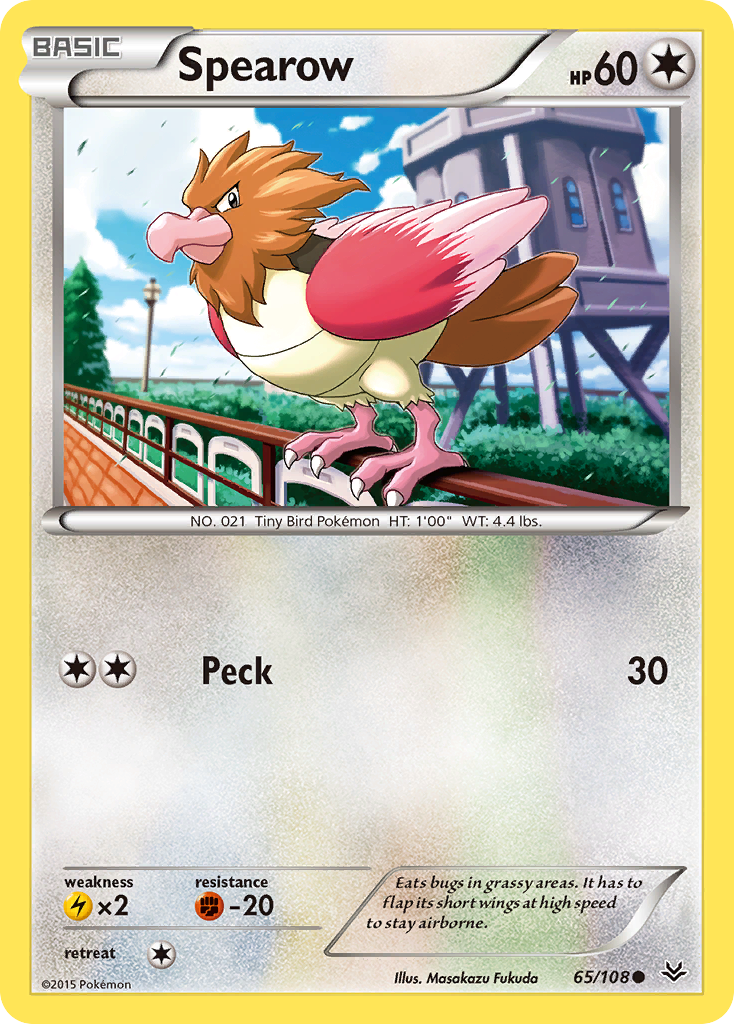 Spearow (65/108) [XY: Roaring Skies] | Arkham Games and Comics