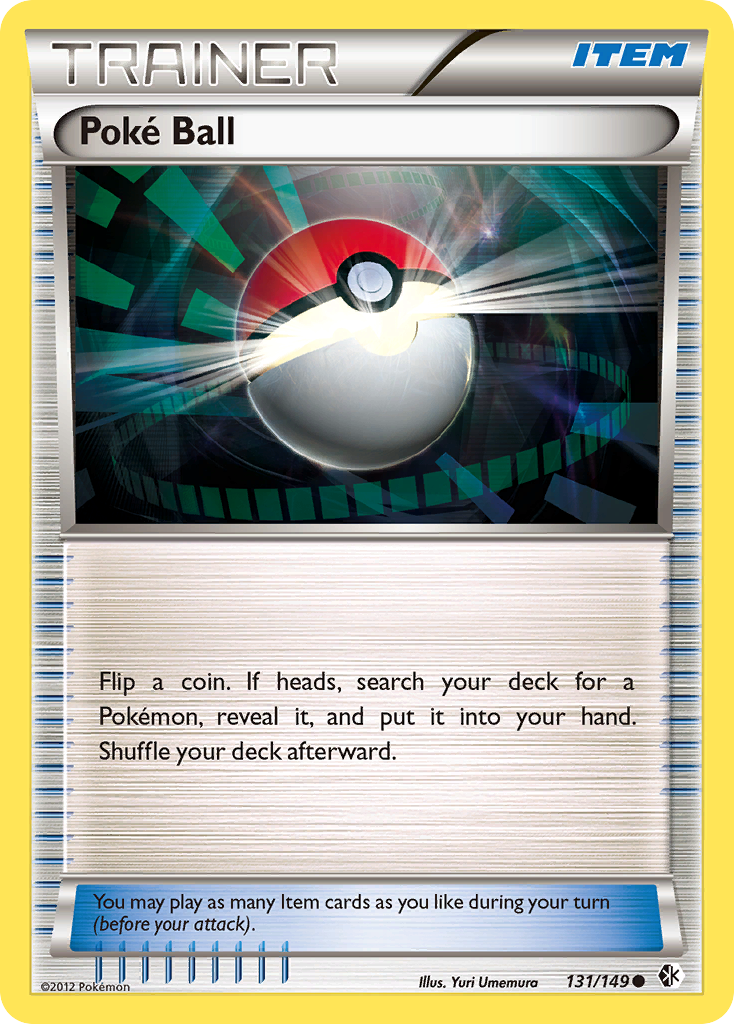 Poke Ball (131/149) [Black & White: Boundaries Crossed] | Arkham Games and Comics