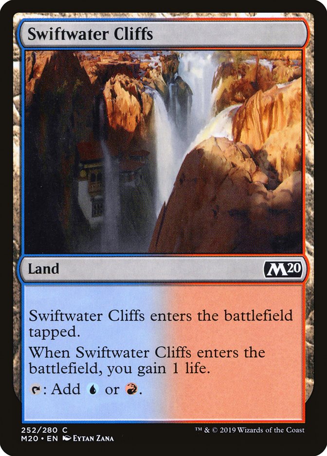 Swiftwater Cliffs [Core Set 2020] | Arkham Games and Comics