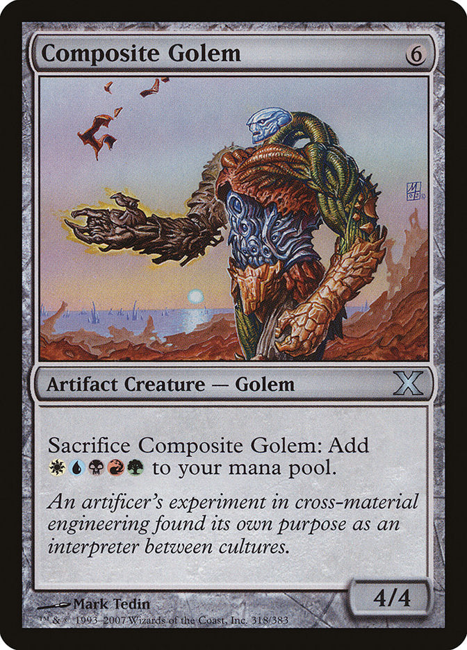 Composite Golem [Tenth Edition] | Arkham Games and Comics