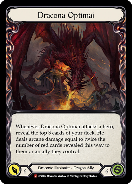 Invoke Dracona Optimai // Dracona Optimai [UPR006] (Uprising) | Arkham Games and Comics