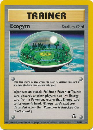 Ecogym (84/111) [Neo Genesis Unlimited] | Arkham Games and Comics
