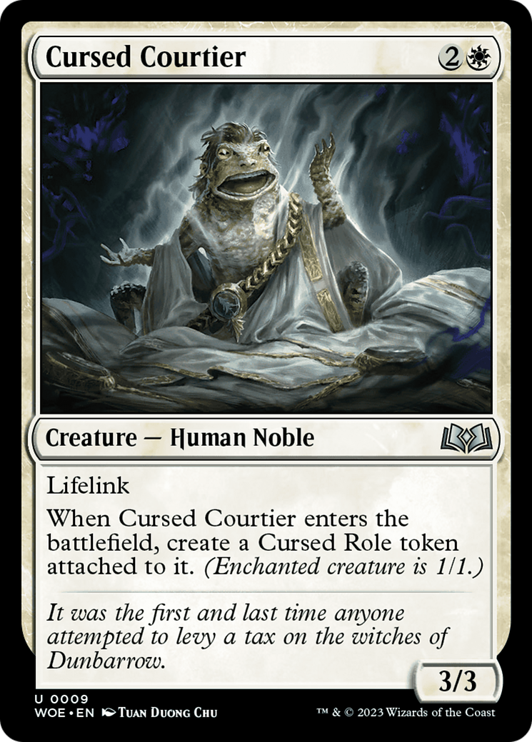 Cursed Courtier [Wilds of Eldraine] | Arkham Games and Comics