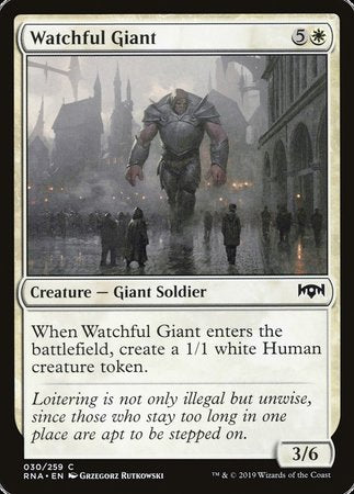 Watchful Giant [Ravnica Allegiance] | Arkham Games and Comics