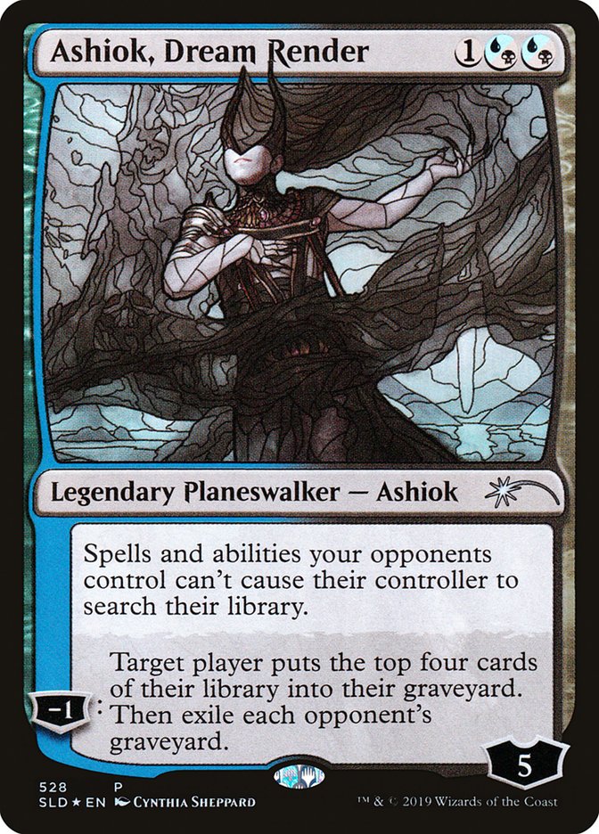 Ashiok, Dream Render (Stained Glass) [Secret Lair Drop Promos] | Arkham Games and Comics