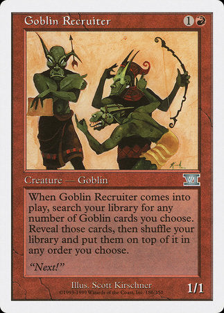 Goblin Recruiter [Classic Sixth Edition] | Arkham Games and Comics