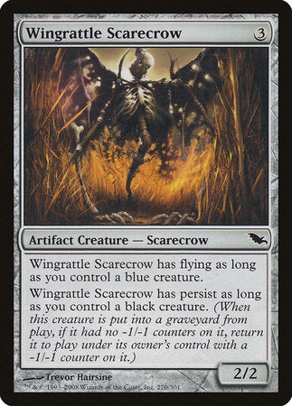 Wingrattle Scarecrow [Shadowmoor] | Arkham Games and Comics