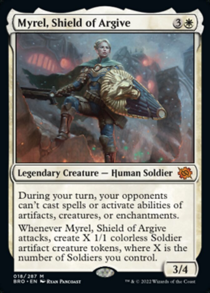 Myrel, Shield of Argive [The Brothers' War] | Arkham Games and Comics