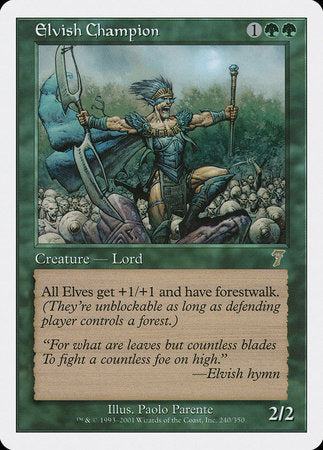 Elvish Champion [Seventh Edition] | Arkham Games and Comics