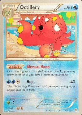 Octillery (33/162) (Infinite Force - Diego Cassiraga) [World Championships 2017] | Arkham Games and Comics